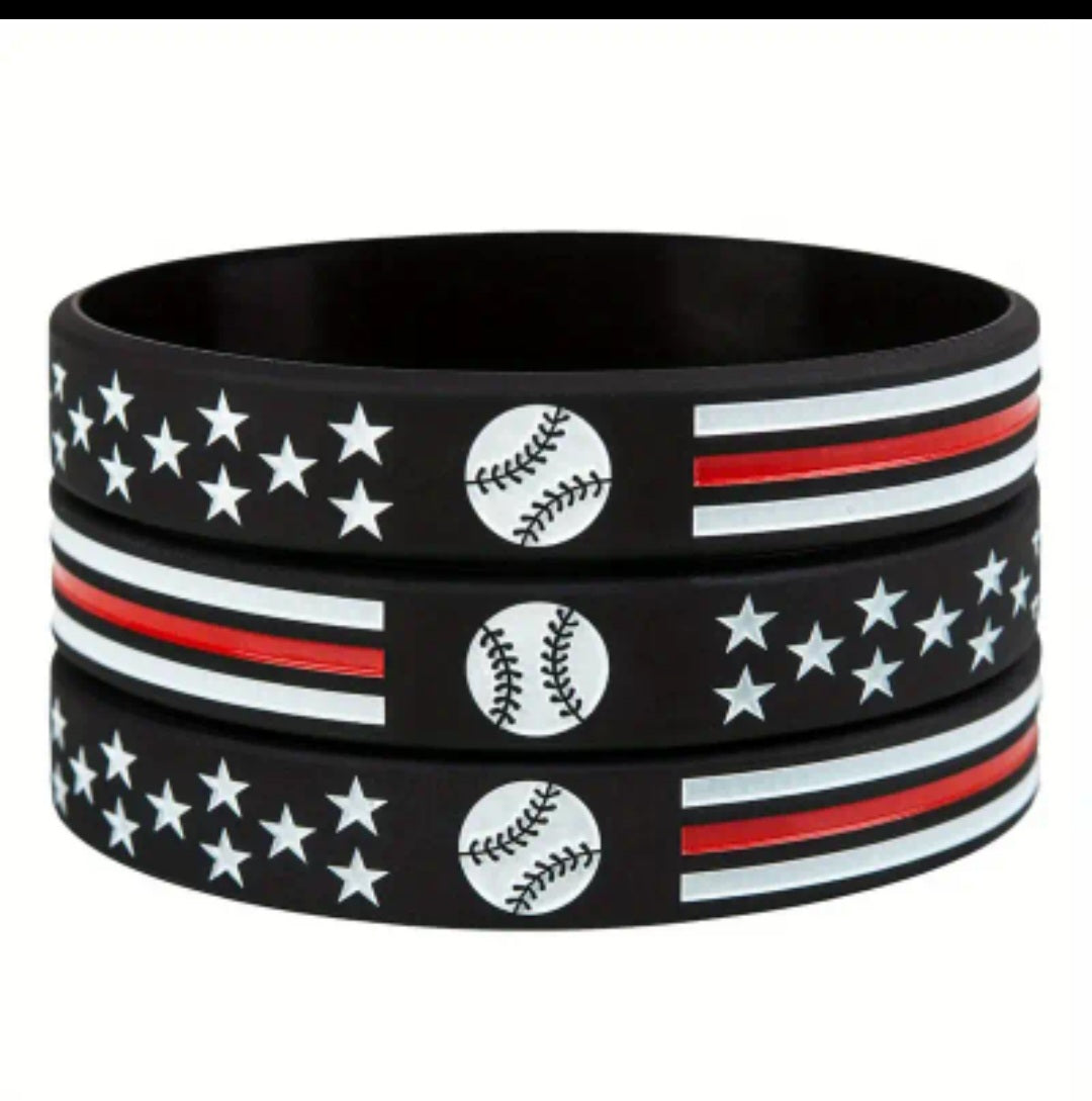 Bracelet - Baseball Stars & Stripes